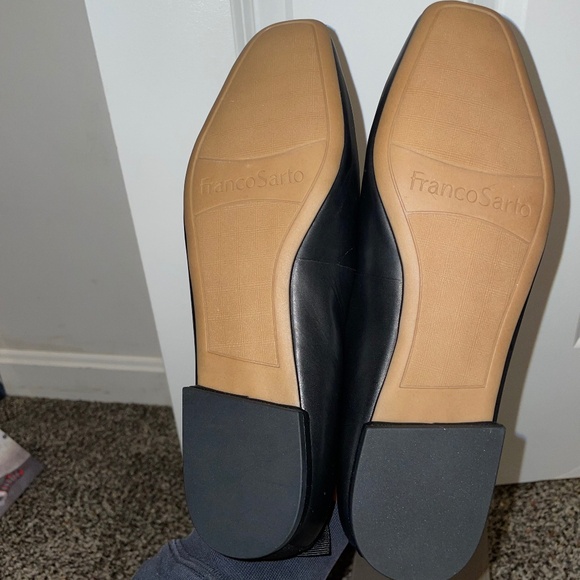 Franco Sarto L-Vana Black slip on dress business shoes Women’s size 7 - Picture 9 of 11